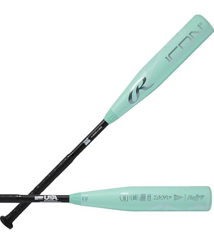 Amazon | Rawlings Icon USA ユース野球バット | 28インチ | -12